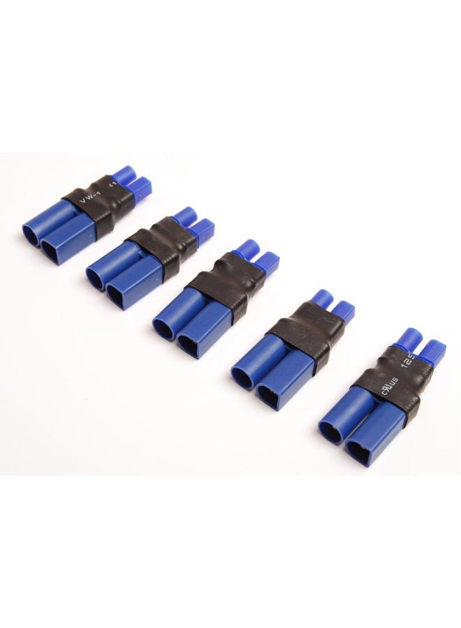 Lot(5) EC5 Male Plug to Female EC3 Adapter RC Lipo Battery Power Adapter - Image 1