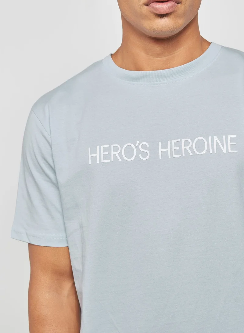 Hero's Heroine Logo T-Shirt