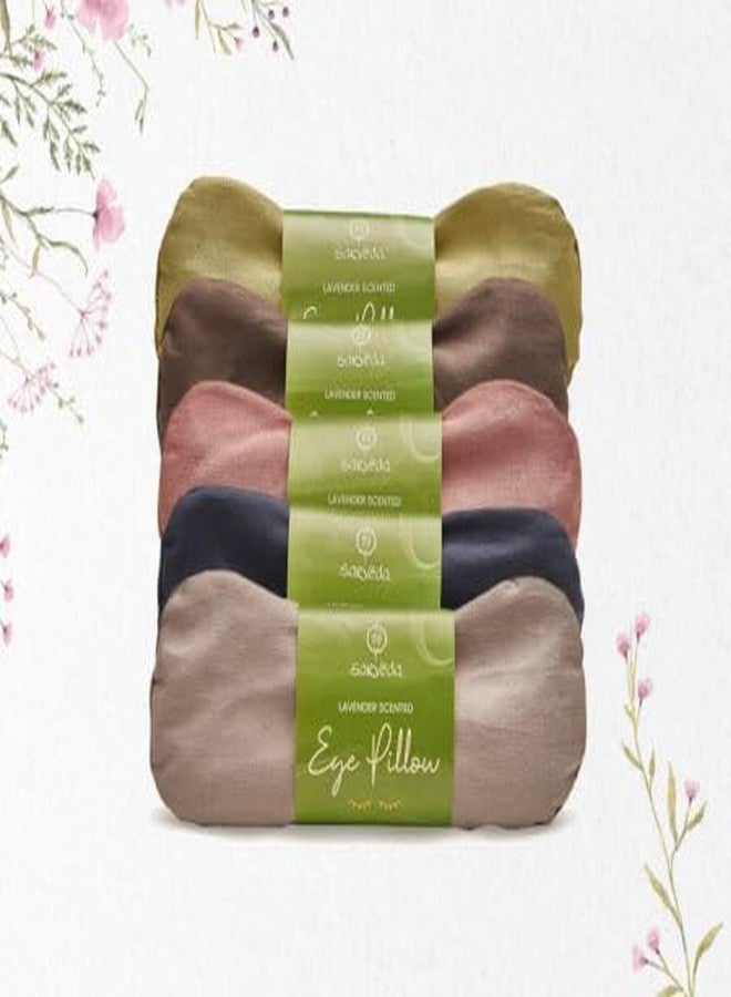 Sarveda Eye Shaped Natural Lavender Scented Eye Pillow | (Sage) - Image 1