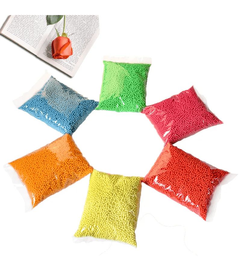 24 Color Water Soluble Beads 500 Pcs Solid Beads Refill for Crafting Jewelry Making DIY Art Projects Home Decor - Image 2