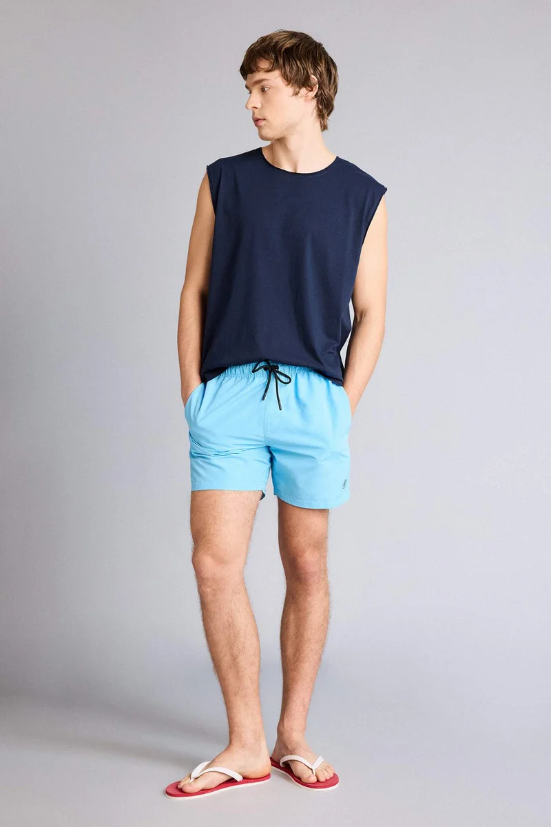 Mesh Lined Short Swim Shorts