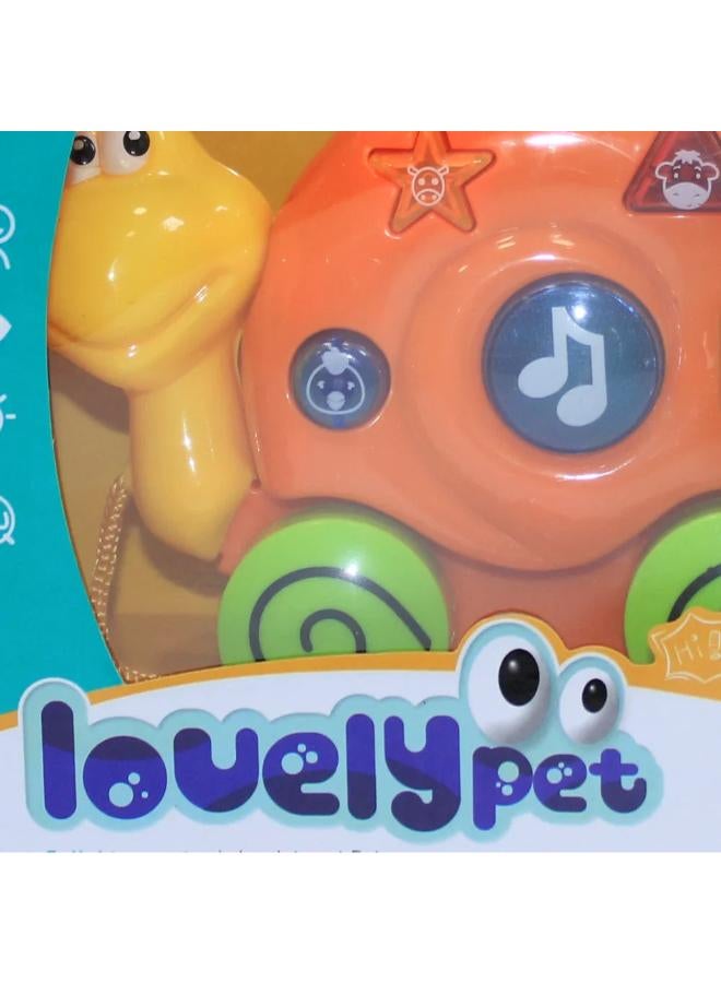 CollectA Pull-Along Musical Snail with Light - Image 3