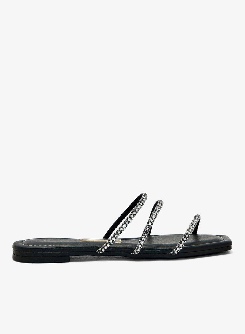 فيزانو صنادل Vizzano Flat للنساء – صنادل نسائية أنيقة للارتداء اليومي، النزهات الكاجوال والراحة اليومية - Image 1