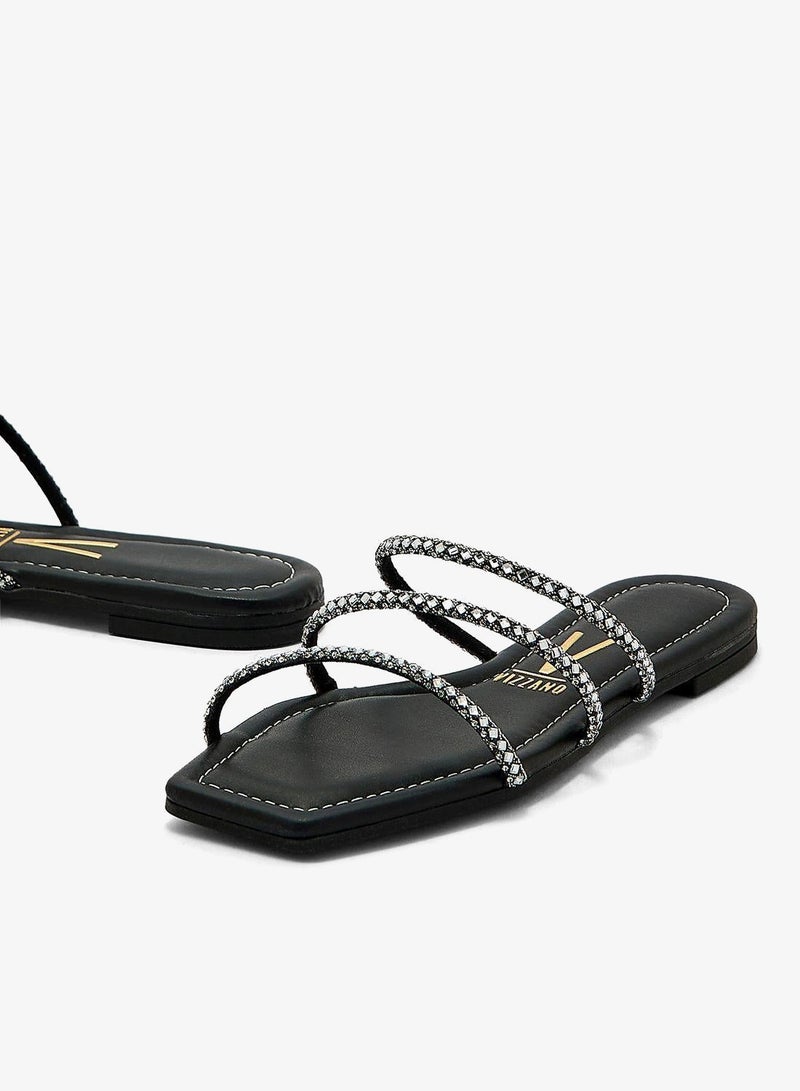 فيزانو صنادل Vizzano Flat للنساء – صنادل نسائية أنيقة للارتداء اليومي، النزهات الكاجوال والراحة اليومية - Image 4
