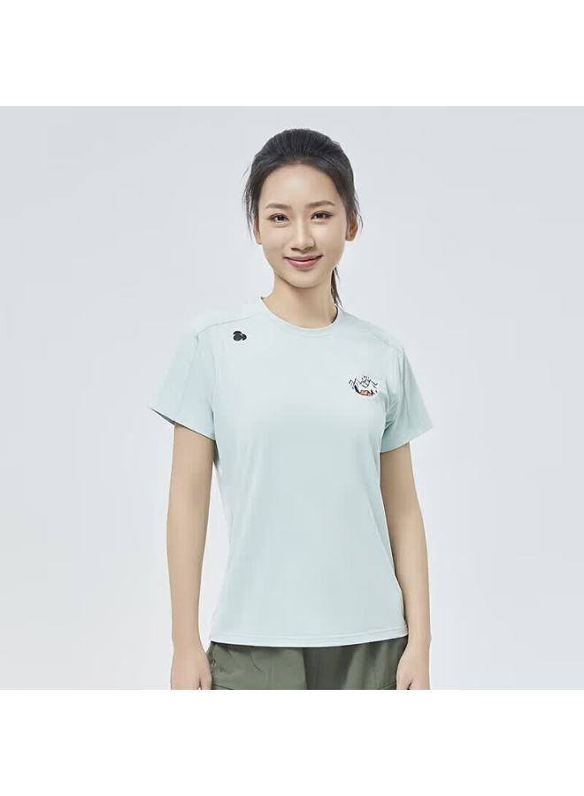 Scaler Ice Rainbow Quick-dry T-shirt For Men And Women, Spring/summer New Arrival, Sports Running Breathable Round Neck Outdoor Short Sleeve F4115567 - Image 4
