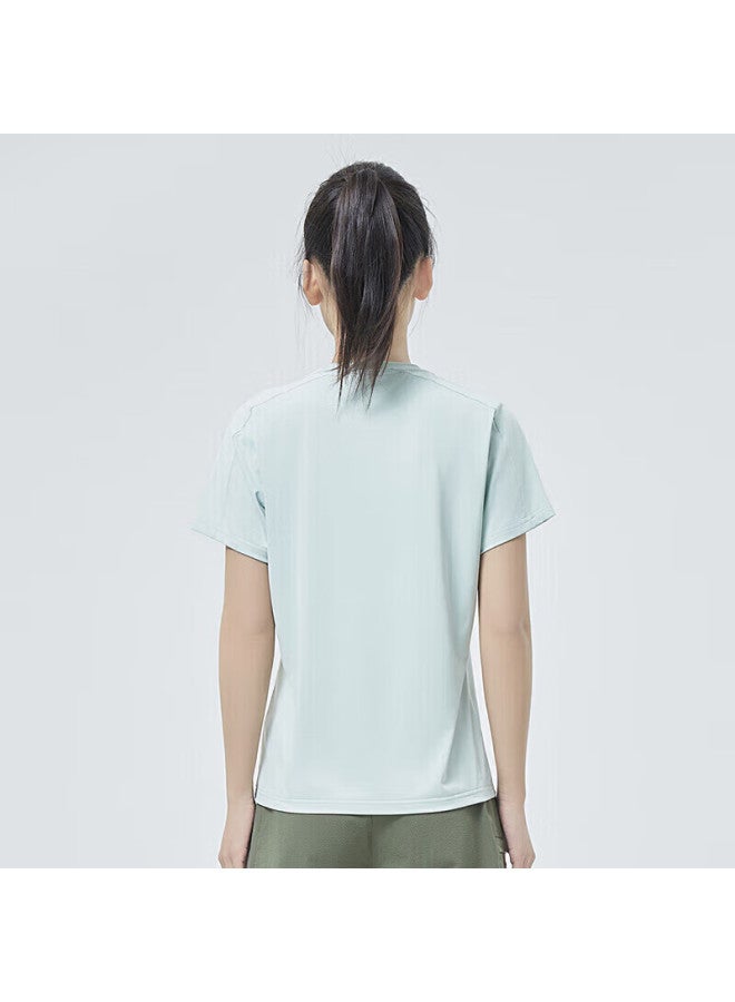 Scaler Ice Rainbow Quick-dry T-shirt For Men And Women, Spring/summer New Arrival, Sports Running Breathable Round Neck Outdoor Short Sleeve F4115567 - Image 3