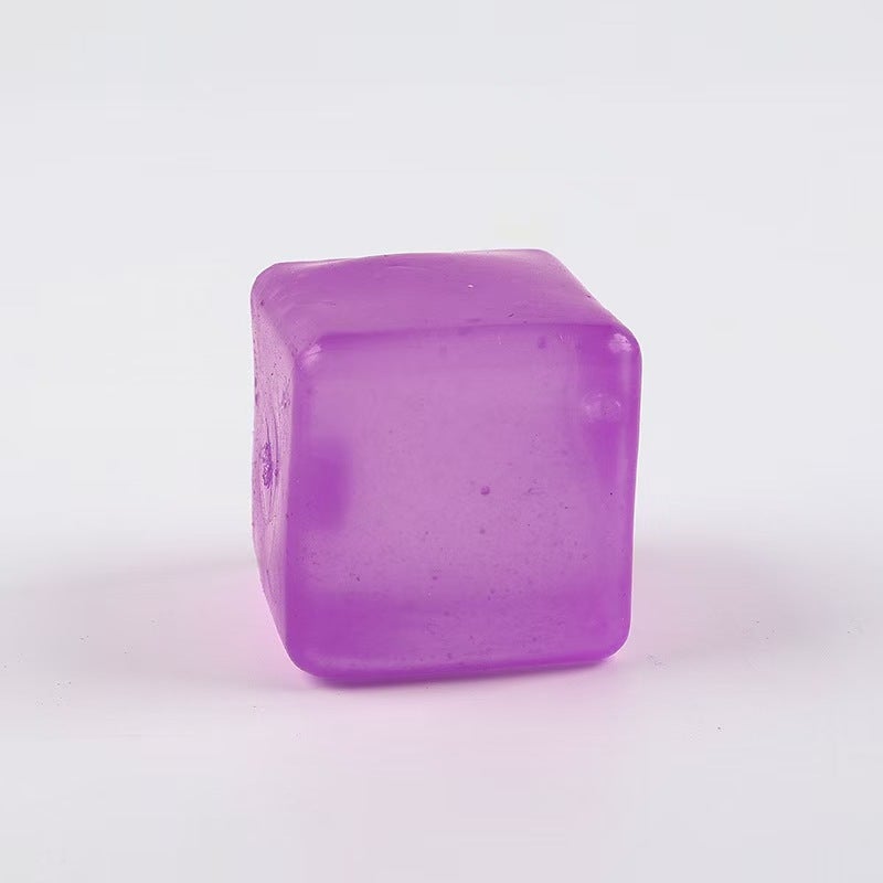 Maltose Ice Cube Stress Relief Toy - Slow Rebound Squishy - Image 1