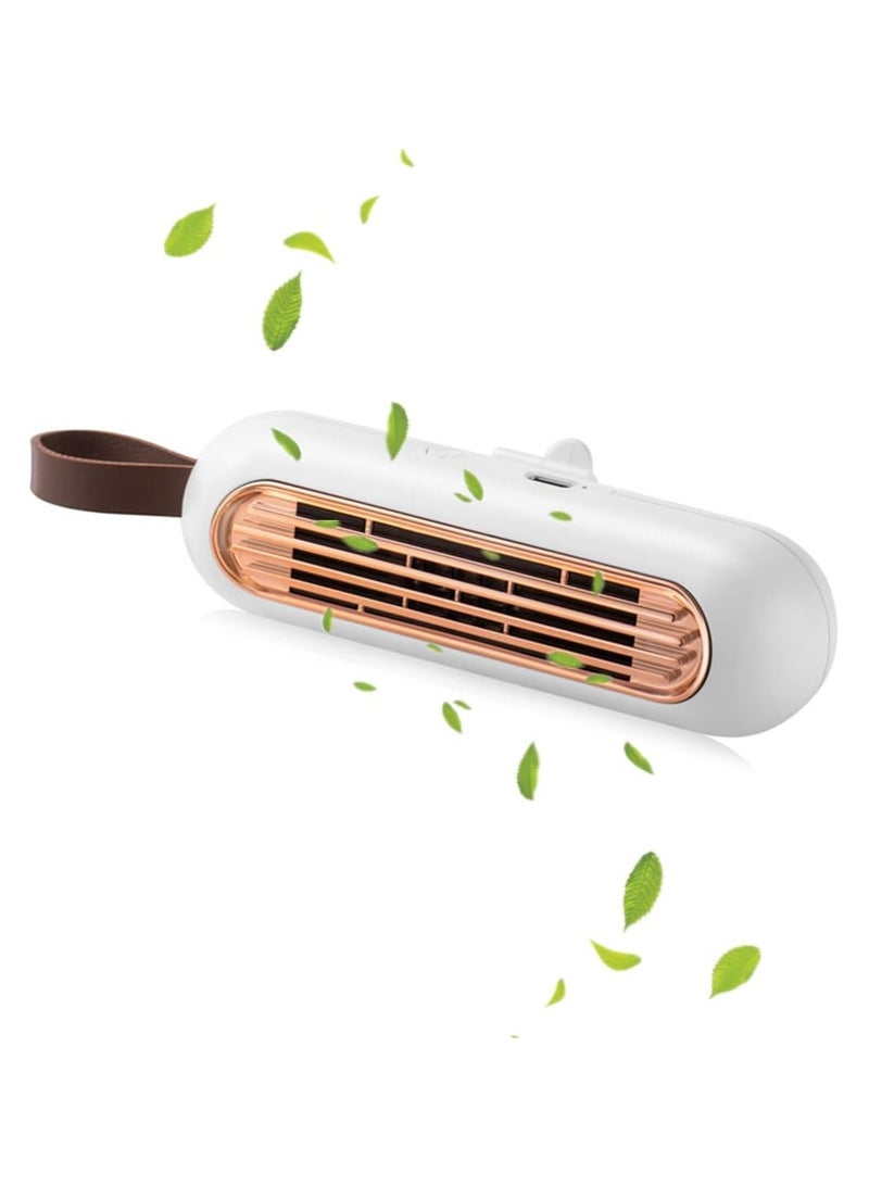 Fridge Deodorizer, Portable Type-C USB Rechargeable Reusable Refrigerator Odor Eliminator for Fridge, Car, Closet, Wardrobe, Pet Areas - Long-Lasting Odor Control, Better Than Baking Soda & Charcoal Bags - Image 1
