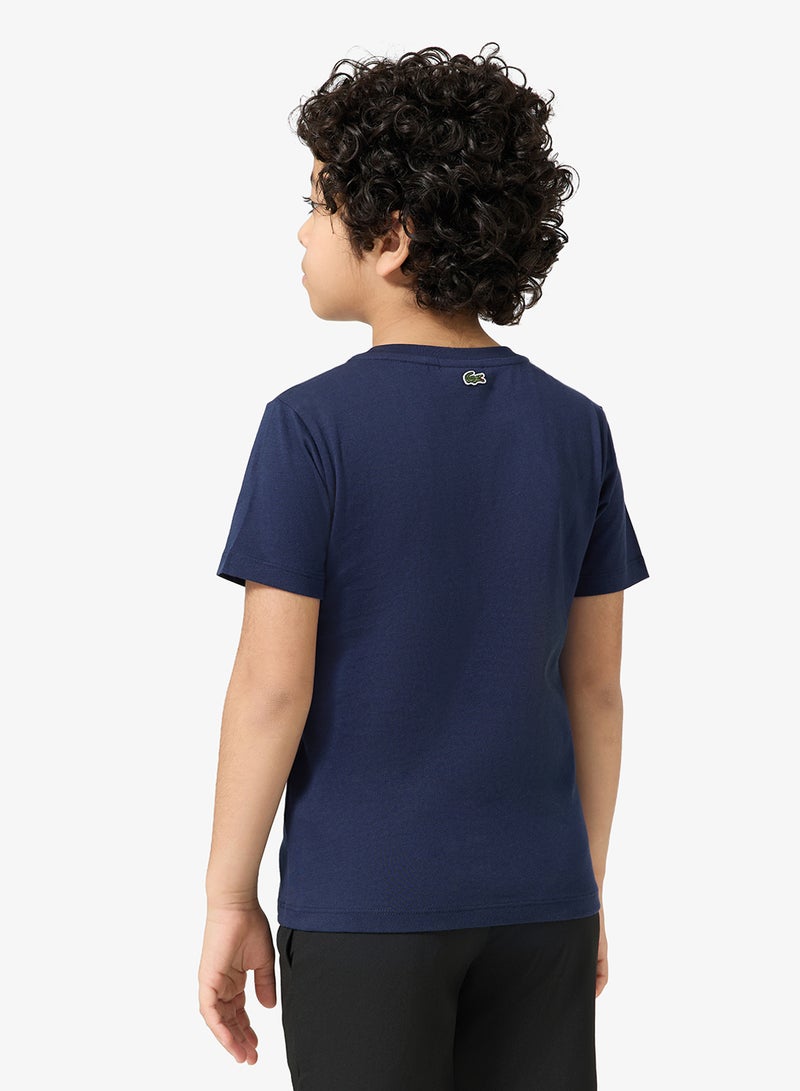 LACOSTE Kids Logo Crew Neck T-Shirt - Image 2