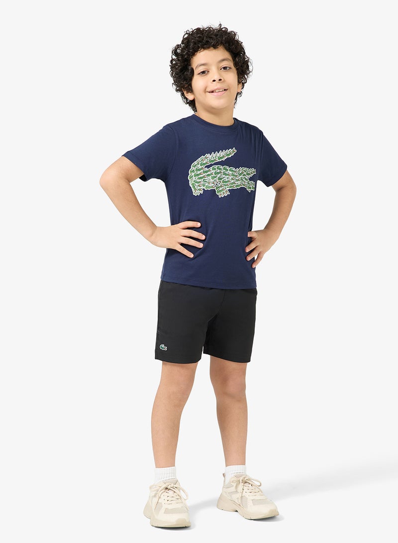 LACOSTE Kids Logo Crew Neck T-Shirt - Image 4