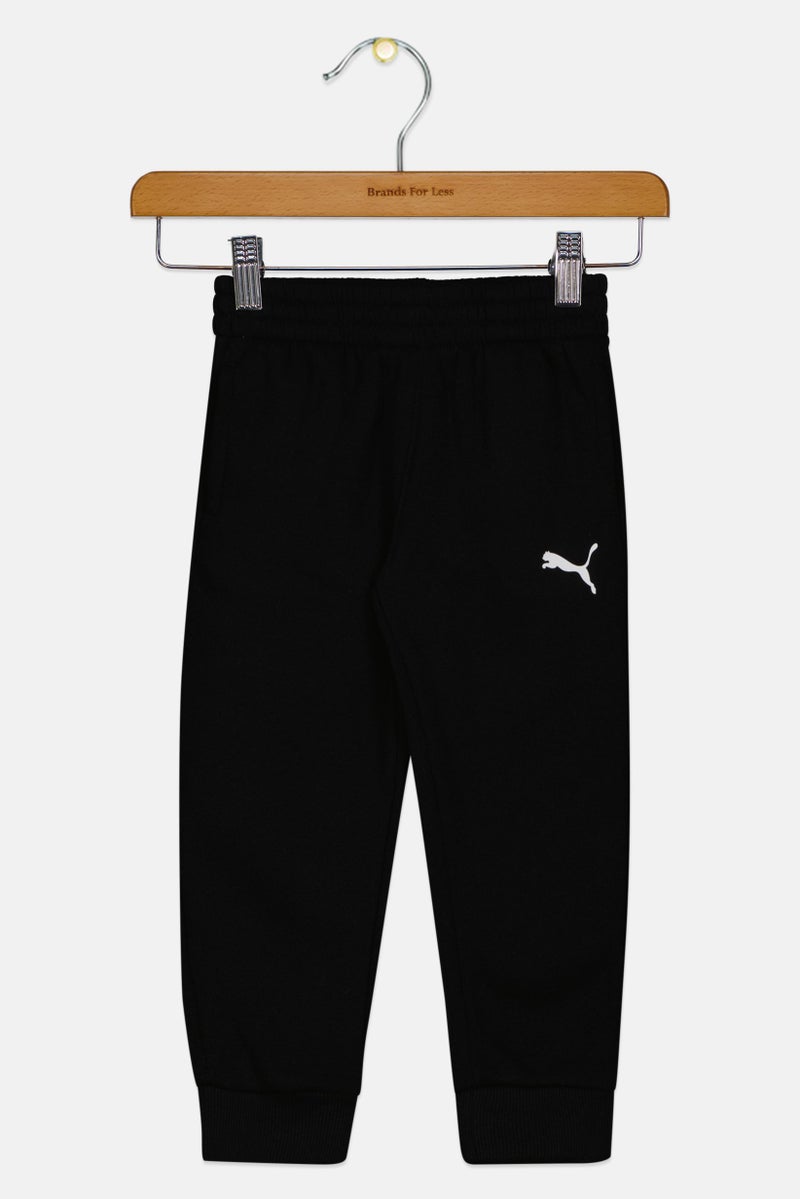 PUMA سروال رياضي للأطفال الأولاد مناسب للجري، أسود - Image 2