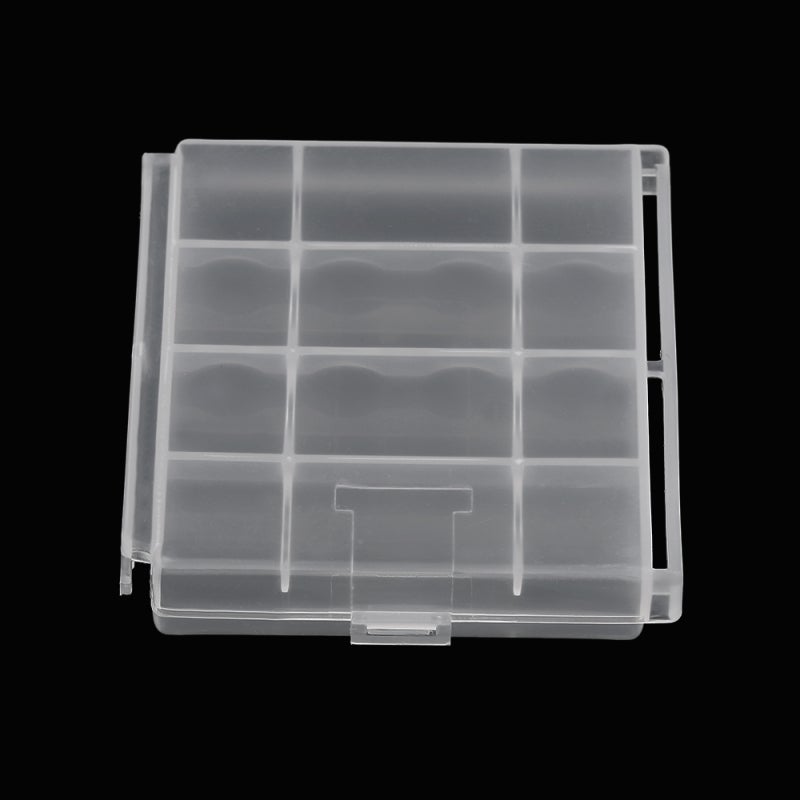 Palo Battery Storage Plastic Case Holds 4 AA Batteries - Waterproof Box 2PCS Portable Organizer for Camping Gear - Image 5
