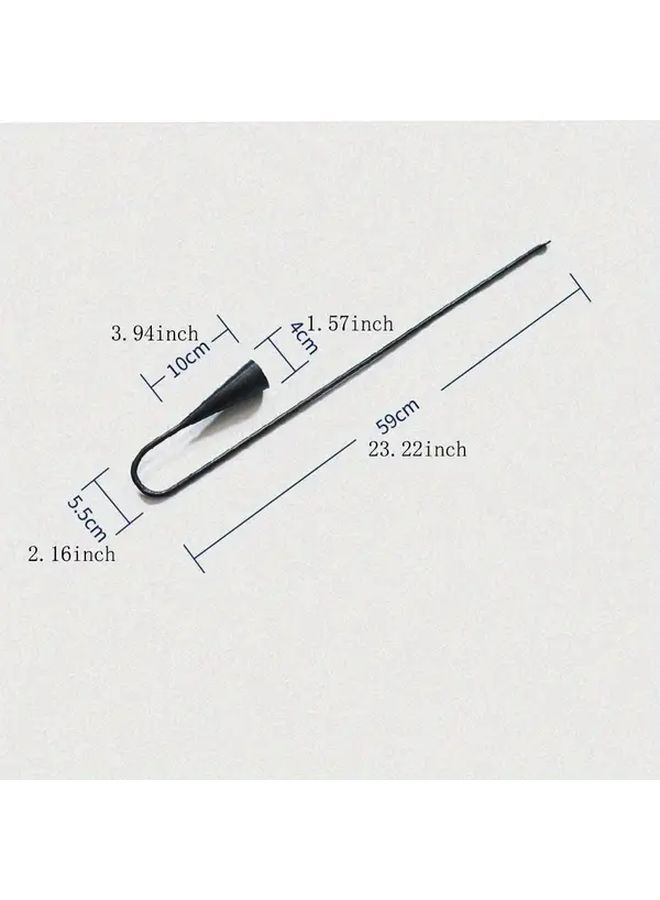 2pcs Holder A Elegant Metal Wall Mount Candle Sconce Holders Pillar Holder Modern Hanging For Living Room Bedroom Farmhouse Fireplace Wedding Wall Decorations - Image 4