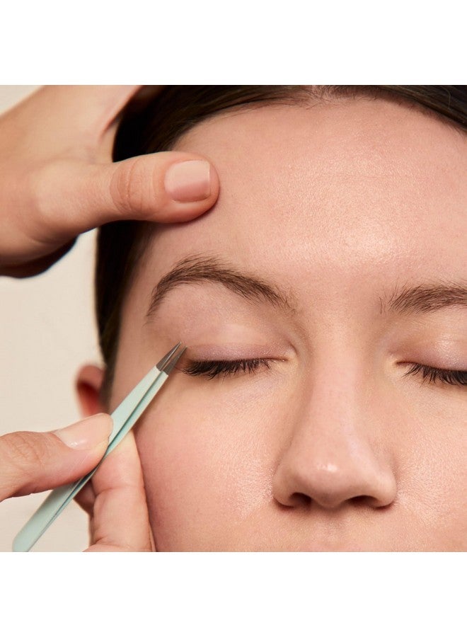 Contours RX Precision Tweezers - Stainless Steel Needle Nose Tweezers For Eyebrows, Facial Hair & Lash Extensions - Precise Placement Of Lids By Design Correcting Strips (3 Inch) - Image 4