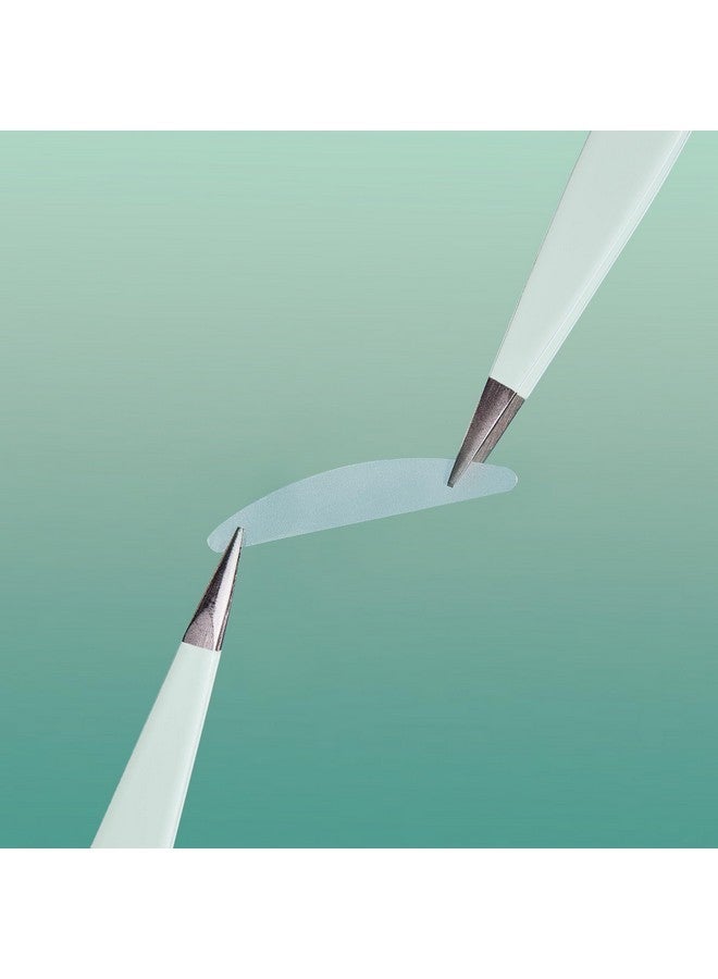 Contours RX Precision Tweezers - Stainless Steel Needle Nose Tweezers For Eyebrows, Facial Hair & Lash Extensions - Precise Placement Of Lids By Design Correcting Strips (3 Inch) - Image 3