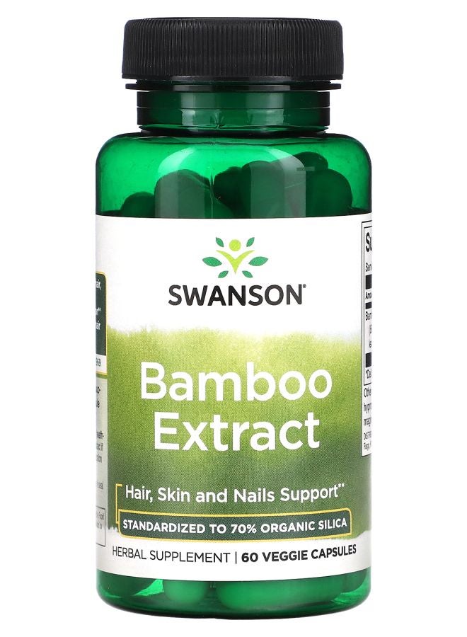 Bamboo Extract 60 Veggie Capsules