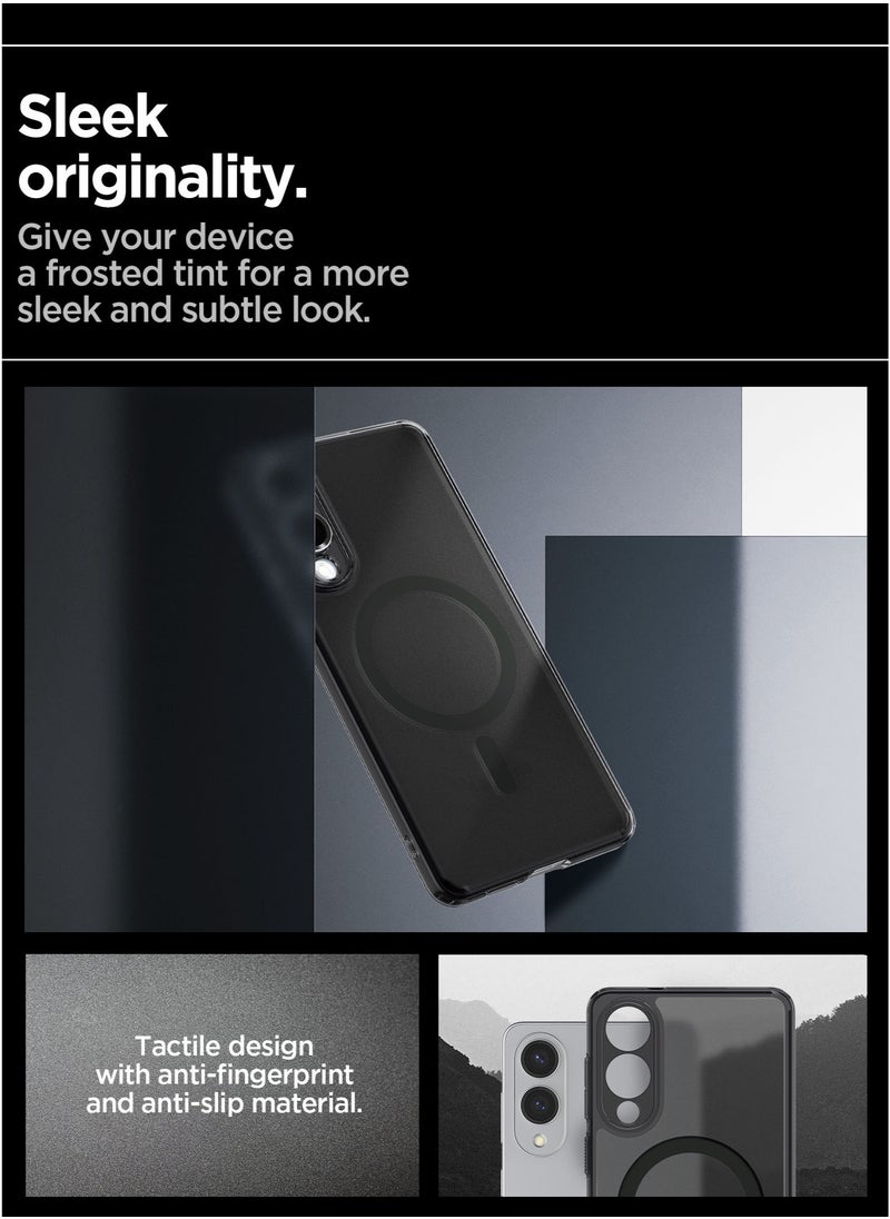 Ultra Hybrid MagFit for Samsung Galaxy S25 EDGE Case Cover with MagSafe (2025) - Frost Black