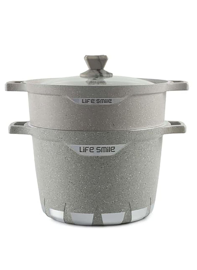 28cm Stock Pot with 28cm Steam Pot  - Steamer Set - Couscoussier - pzsku/Z64DF74B979B4C70DC48BZ/45/_/1671130413/c051adaa-4997-4a89-8582-4a387f7efcfa