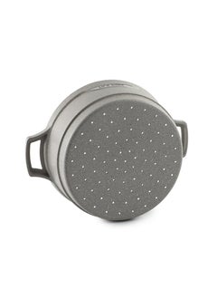 Life Smile 28cm Stock Pot with 28cm Steam Pot  - Steamer Set - Couscoussier  - Image 3