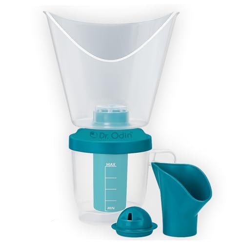 Dr.Odin Dr. Odin OSV103 Steam Inhaler and Vaporizer for Cold, Cough and Sinus Relief with 3 Attachments - Facial and Nasal Steamer, Portable, Shock-Free, Easy to Clean, Ideal for Health and Skin Care - Image 1