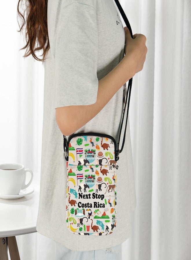 JXGZSO C Rica Lover Gift Next Stop C Rica Crossbody Bag C Rica Trip Shoulder Bag North America Travel Gift - Image 3