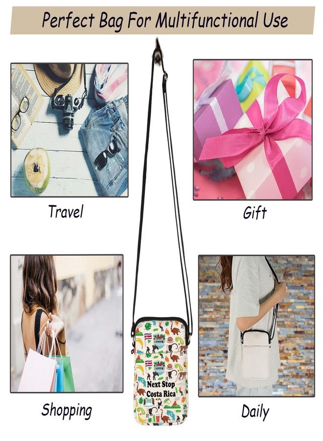 JXGZSO C Rica Lover Gift Next Stop C Rica Crossbody Bag C Rica Trip Shoulder Bag North America Travel Gift - Image 5