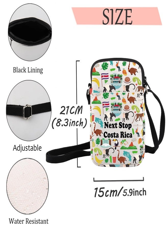 JXGZSO C Rica Lover Gift Next Stop C Rica Crossbody Bag C Rica Trip Shoulder Bag North America Travel Gift - Image 4