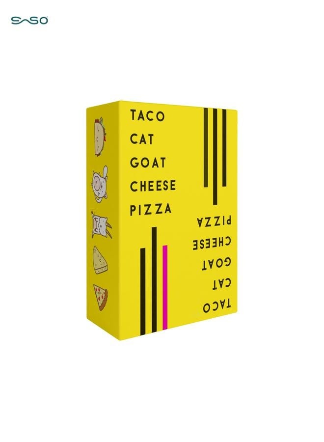 SparkSprout Taco Cat Goat Cheese Pizza Wildly Entertaining Card Game for Family and Group Game Night | Easy to Learn and Play with 10-15 Minute Rounds | Fun for Kids, Teens, Adults, and Families | 2-8 Players - Image 1