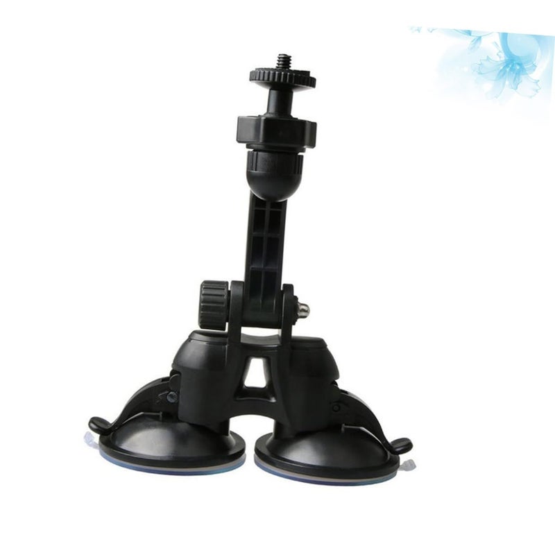 Lurrose Strong Double Cup Car Dash Cam Mount Easy Adhesive Installation Universal - Image 3