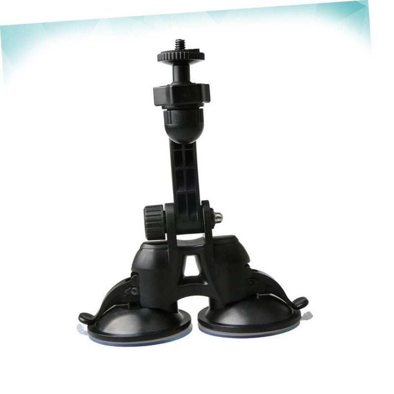 Lurrose Strong Double Cup Car Dash Cam Mount Easy Adhesive Installation Universal - Image 5
