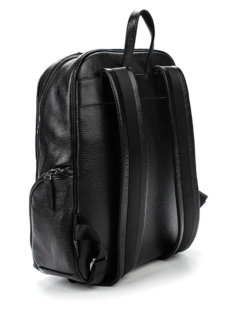 Trucare Bond Leather Backpack Black - 1094