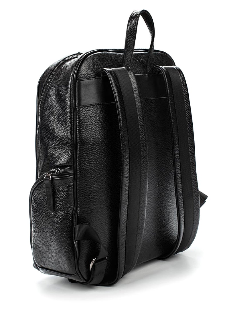 Trucare Bond Leather Backpack Black - 1094 - Image 2