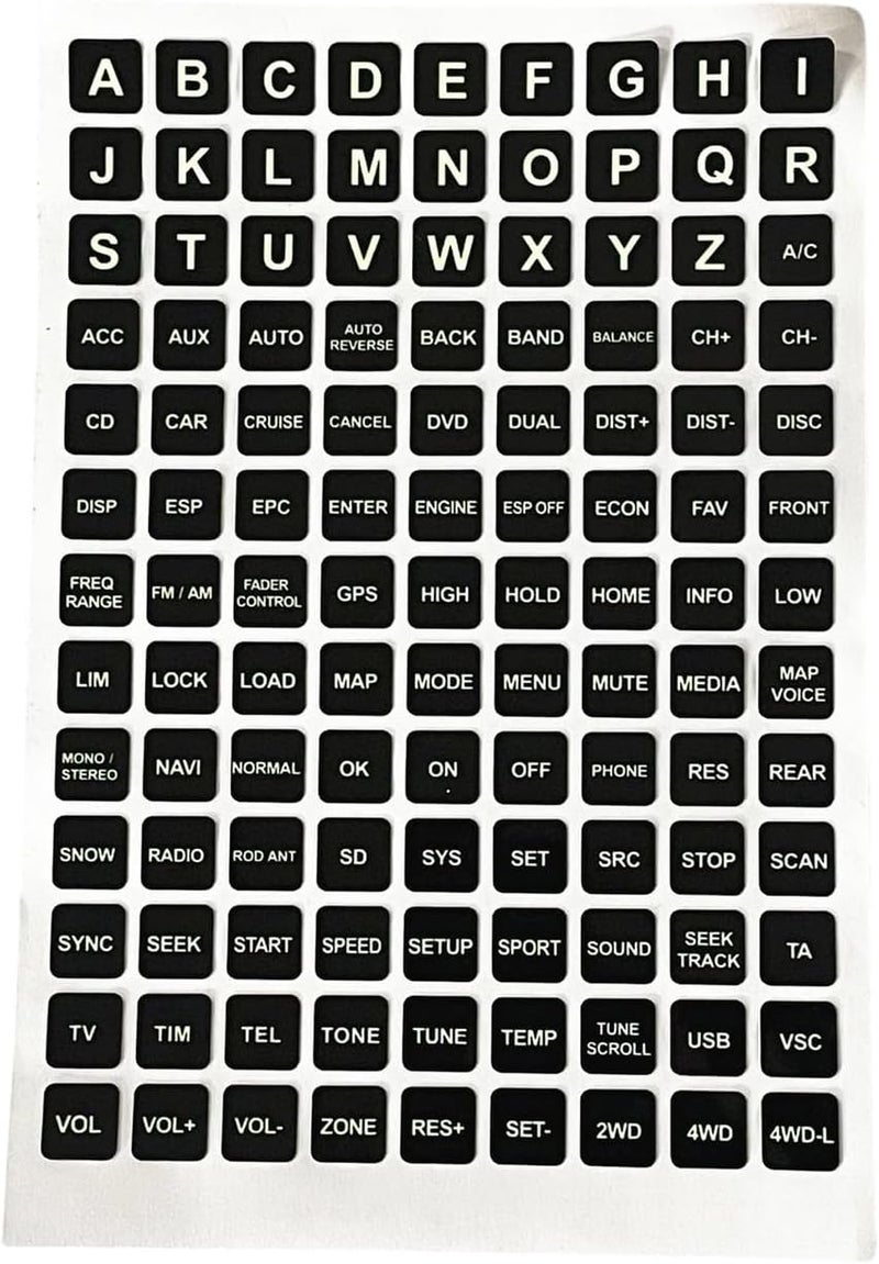 Multiple options Glowing Stickers Decals for Dashboard and Central Console Customization Transparent Design Flame Retardant PVC Switches Stickers Moisture wear upgraded quality - Image 1