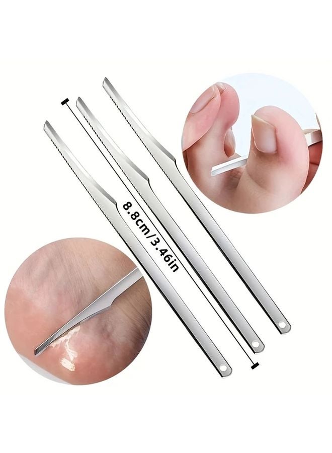 3pcs Foot Repair Tool Set For Nail And Keratin Care Durable Multi Functional Gift - Image 5