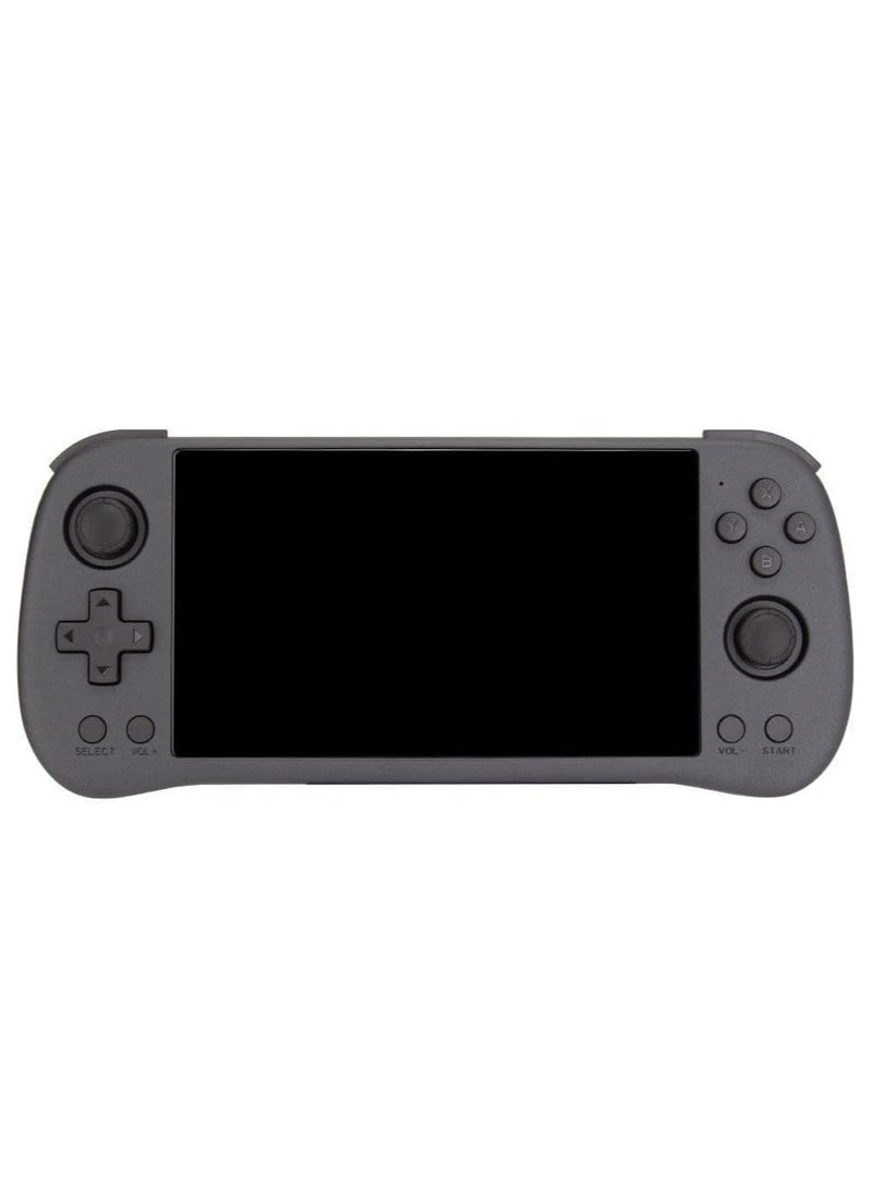 X55 Handheld Game Console 5.5 inch Portable Retro Video Hand-Held Games Consoles Rechargeable RK3566 Hand Held Classic Play System 16GB+128GB (Black)  - Image 1