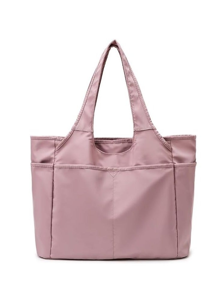 Multi Pocket Tote Shoulder Bag Multi-function Nylon Shoulder Handbag Travel Purse Bags - Image 1