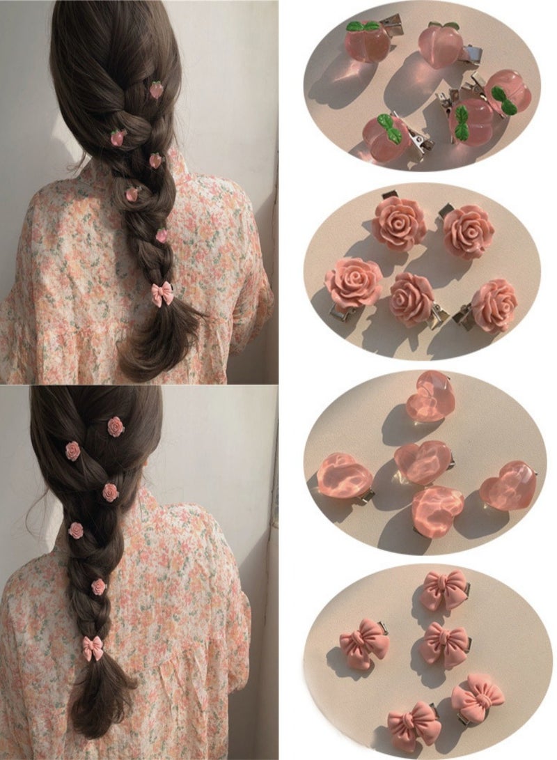 20 Pcs Cute Hair Clips - Image 1