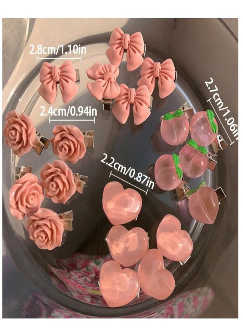 20 Pcs Cute Hair Clips - Image 2