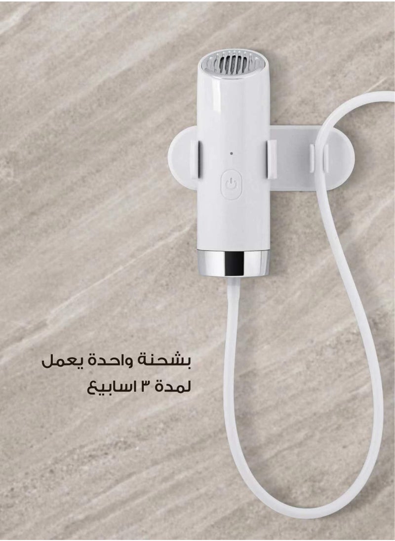 إنوف إن مكة - بيديت السفر الإلكترونية المحمولة / شطاف. قابلة للشحن عبر USB، رذاذ ماء قوي للتنظيف. مقاوم للماء IPX7 - Image 1