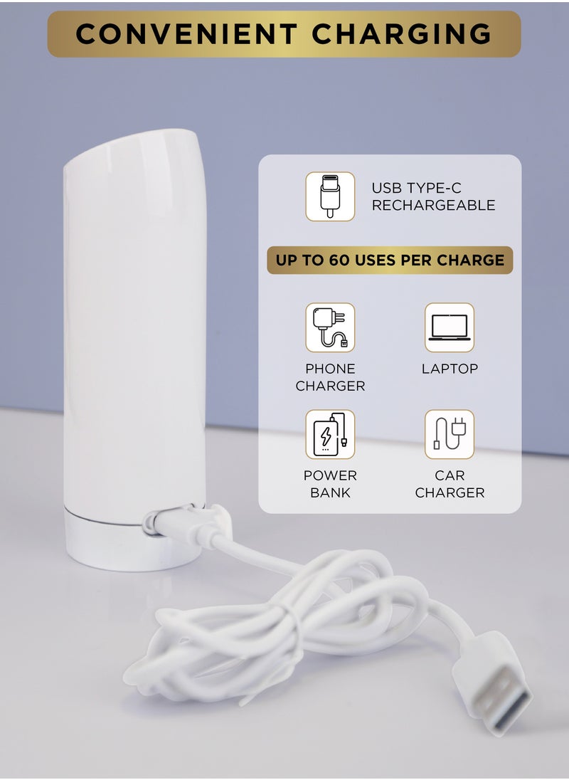 إنوف إن مكة - بيديت السفر الإلكترونية المحمولة / شطاف. قابلة للشحن عبر USB، رذاذ ماء قوي للتنظيف. مقاوم للماء IPX7 - Image 1