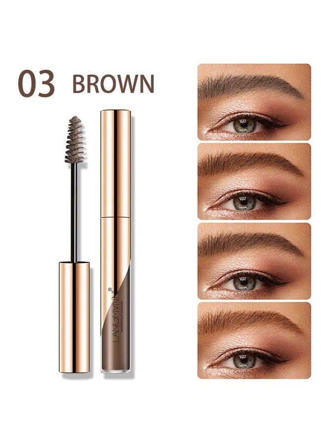 LANGMANNI Waterproof 24Hours Eyebrow Gel, Can Be Applied Directly Onto The Brow Hairs As Well As The Skin, Blended For a Natural-Looking Finish, Suitable For Sparse or Light-Colored Eyebrows 03 - Image 2