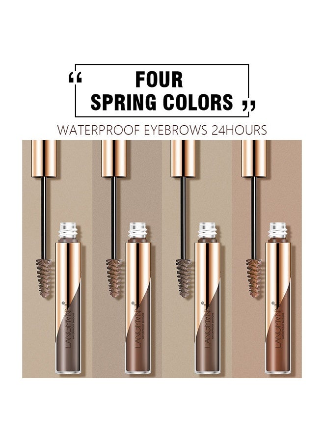 LANGMANNI Waterproof 24Hours Eyebrow Gel, Can Be Applied Directly Onto The Brow Hairs As Well As The Skin, Blended For a Natural-Looking Finish, Suitable For Sparse or Light-Colored Eyebrows 03 - Image 4
