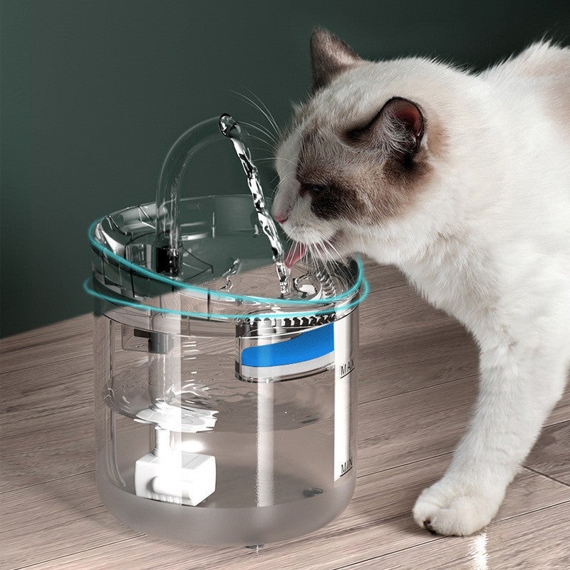 Cross-Border Popular Pet Water Dispenser with Automatic Circulation and Filtration, Smart Pet Water Feeder with Flowing Water - Image 1
