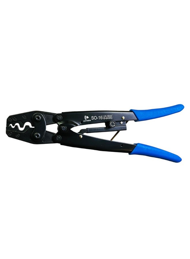 ليدن أداة ضغط أطراف عارية وحلقة غير معزولة LEYDEN® SO-16، 1.5-16 مم²، AWG 16-6، كماشة ضغط وأداة ضغط - Image 2