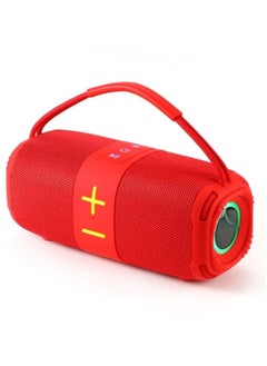 TG-668 Wireless Bluetooth Speaker Portable TWS Subwoofer with Handle - Red