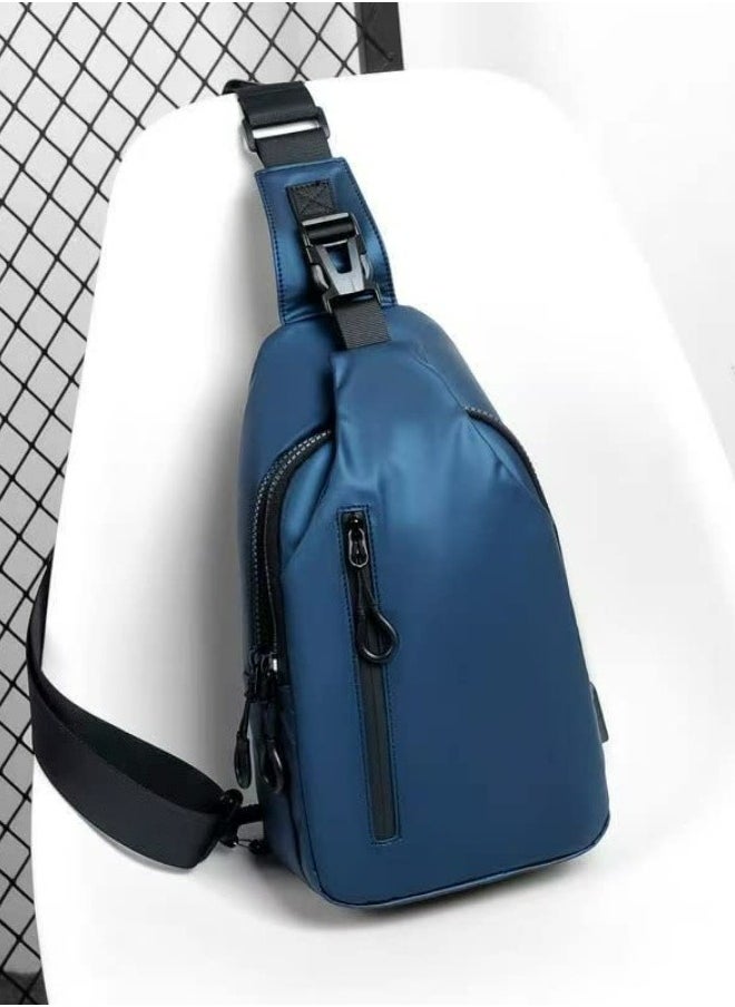 Skycare Skycare Sling Crossbody Bag Small Shoulder Backpack for Men Waterproof Slim Chest Bags Casual Daypack for Travel Cycling  - Image 3