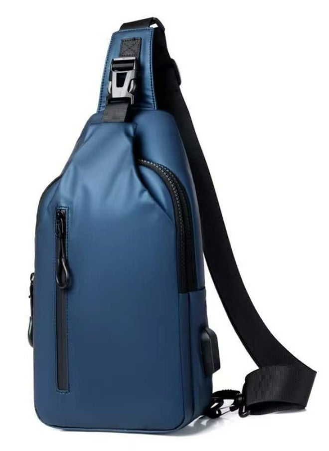 Skycare Skycare Sling Crossbody Bag Small Shoulder Backpack for Men Waterproof Slim Chest Bags Casual Daypack for Travel Cycling  - Image 2