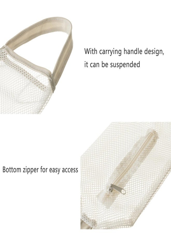 UtySty 3 Pack Plastic Bag Holder Reusable Grocery Bag Dispenser Wall Hanging Kitchen Grocery Plastic Bag Dispenser Disposable Shopping Bag Saver Trash Bag Organizer for Kitchen Pantry Garage Cabinet - Image 4