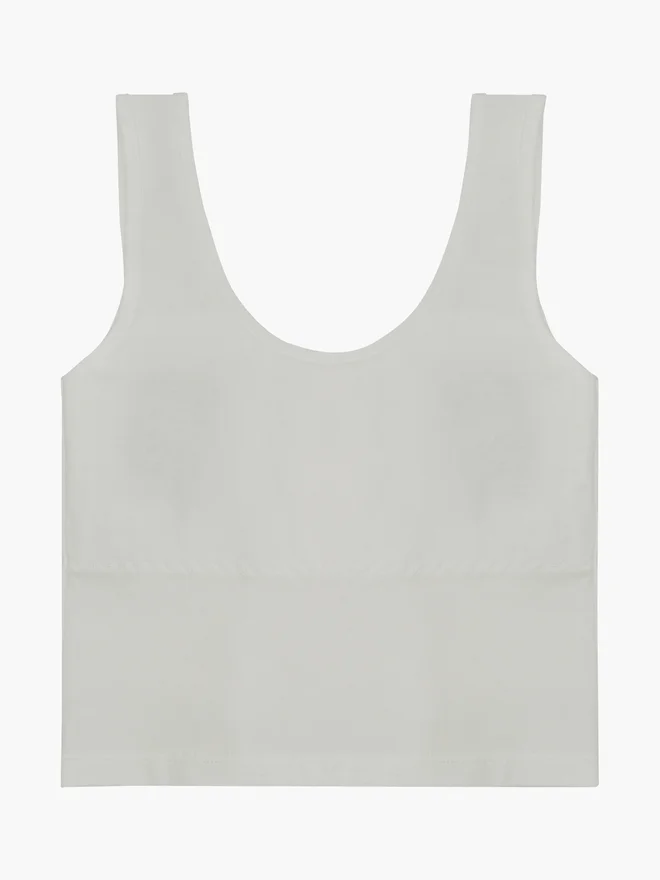 Styli Styli Girls White Cotton Cami