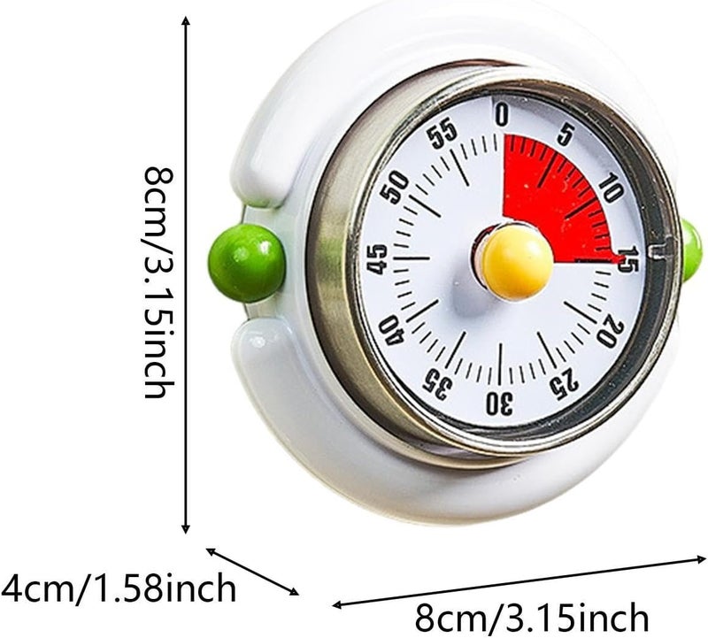Visual Timer, Time Management Task Tracker, KidTimerVisualCountdown, for Preschool Kitchen Bathroom Bedroom Potty Training Teeth Brushing Cooking Craft Projects Baking - Image 5
